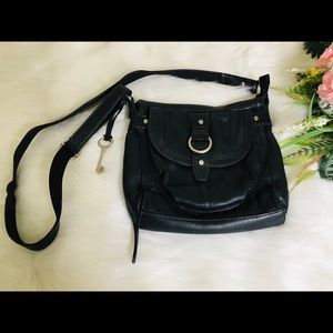 Fossil Leather Crossbody Multiple Pocket Bags